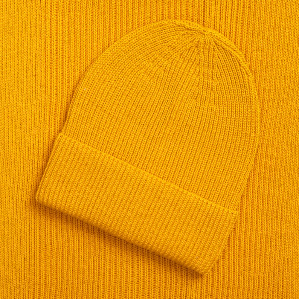 Шарф Nobilis Mono, желтый (медовый) / Миниатюра WWW (1000)