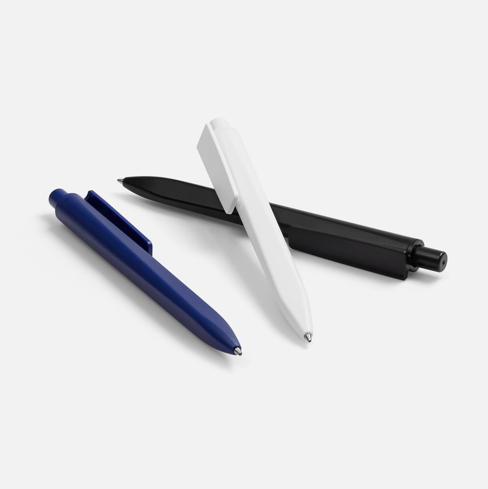 Ручка шариковая Ridge, черная / Миниатюра WWW (1000)