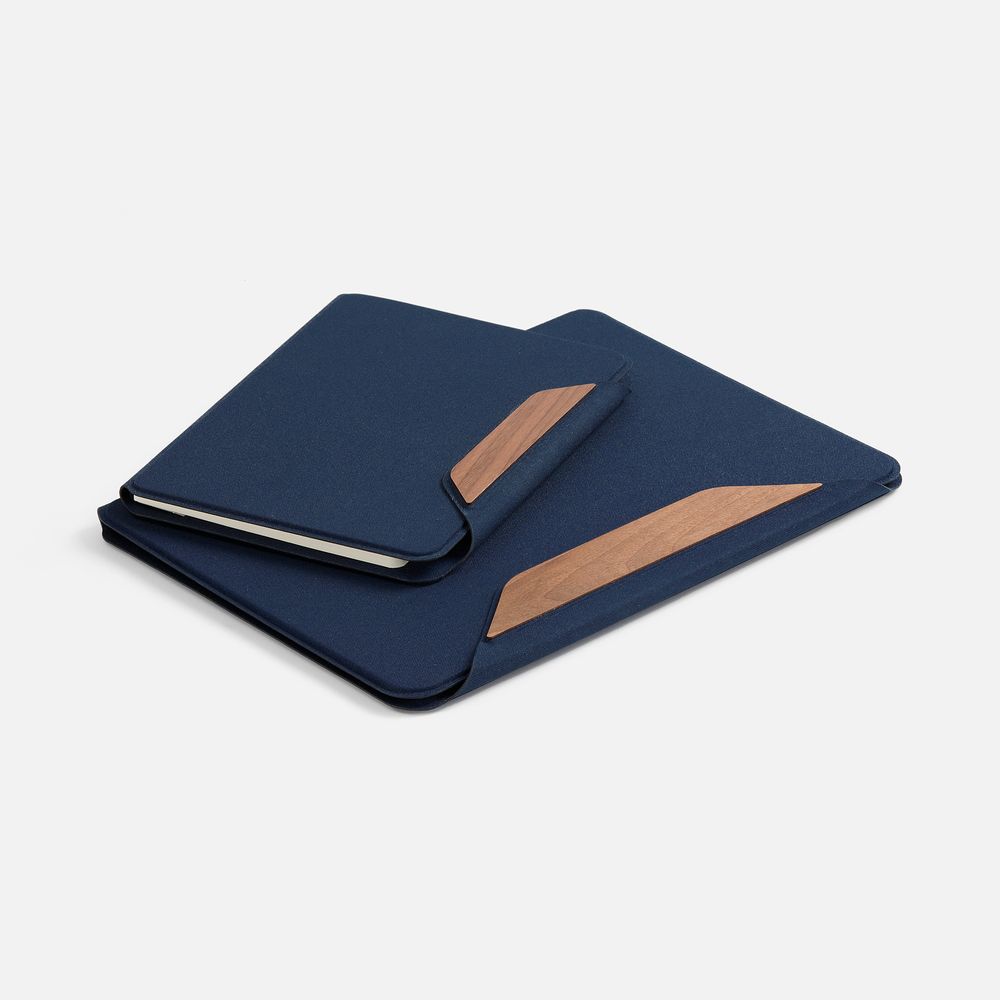 Папка с блокнотом Firmans Mini, синяя / Миниатюра WWW (1000)