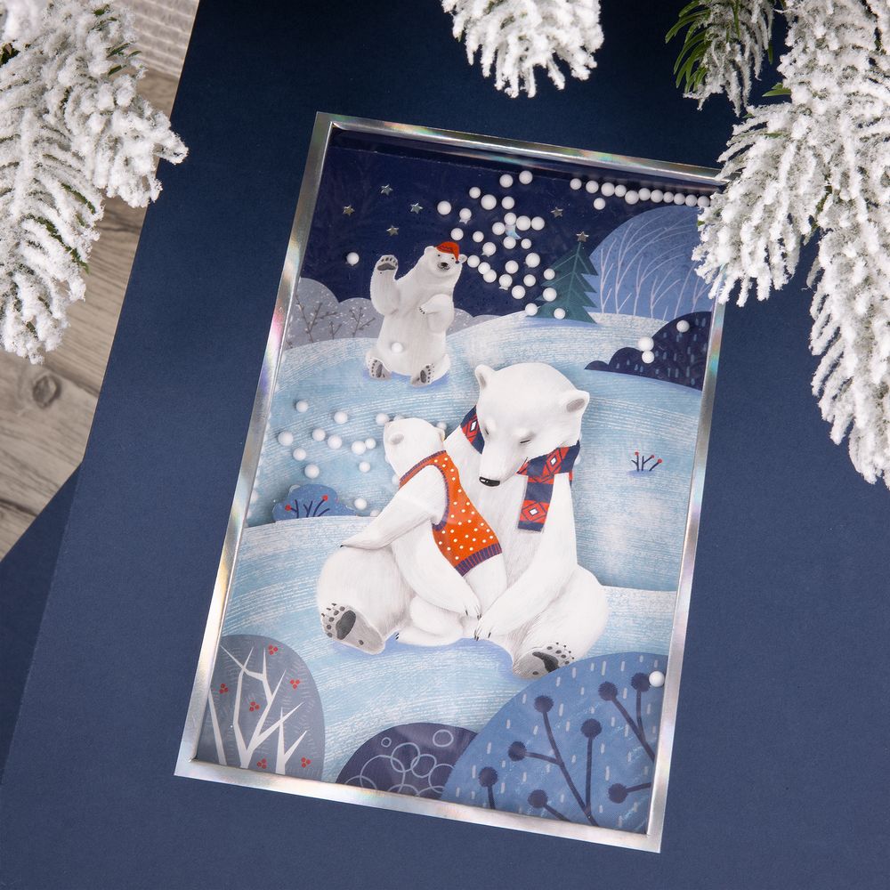 Коробка The Blue Bear, L / Миниатюра WWW (1000)