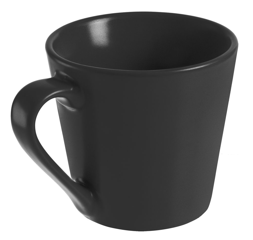 Кружка Modern Bell, матовая, черная / Миниатюра WWW (1000)