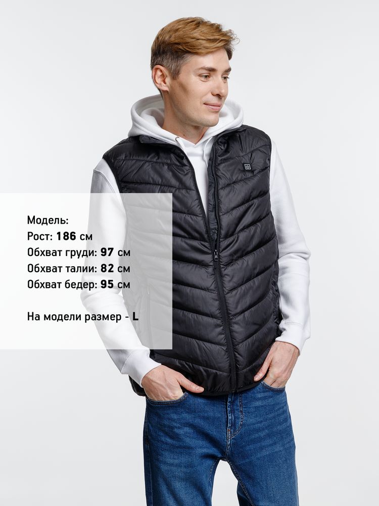 Жилет с подогревом Thermalli Valmorel, черный / Миниатюра WWW (1000)