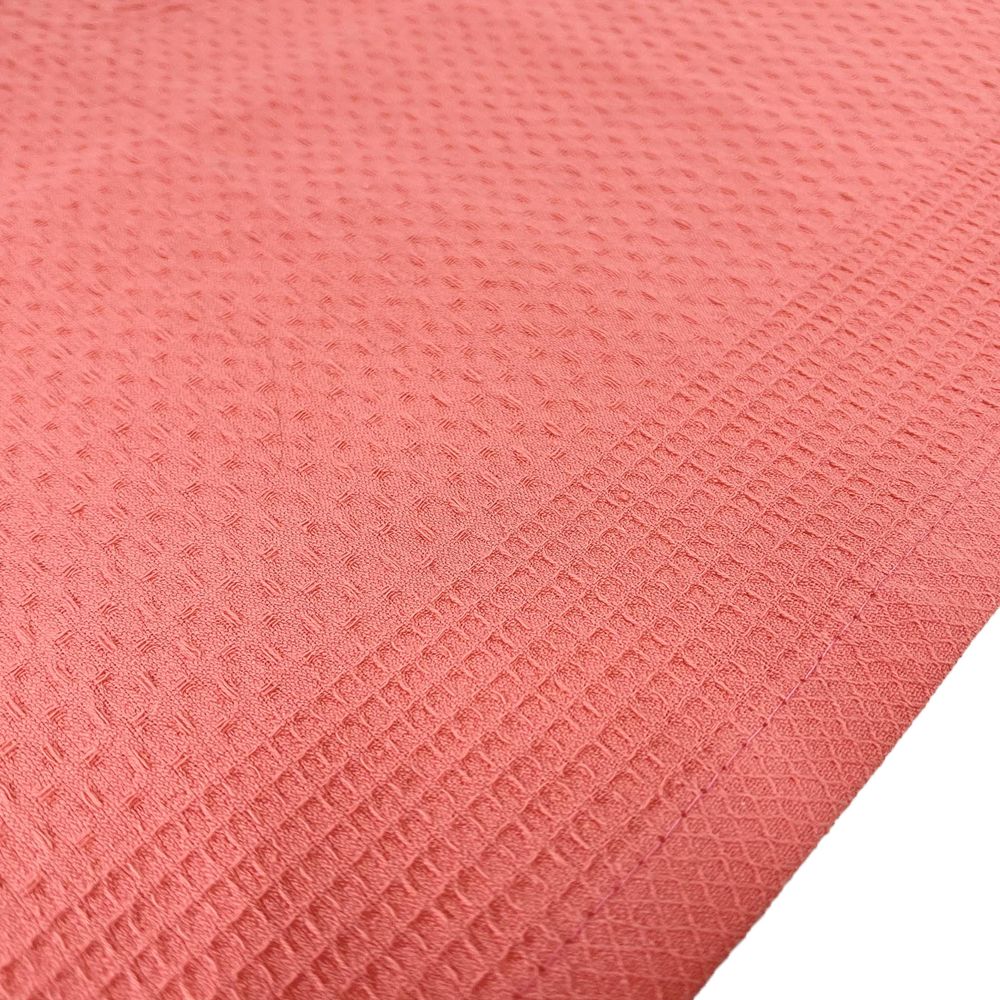 Полотенце вафельное «Деметра», малое, оранжевое (грейпфрут) / Миниатюра WWW (1000)