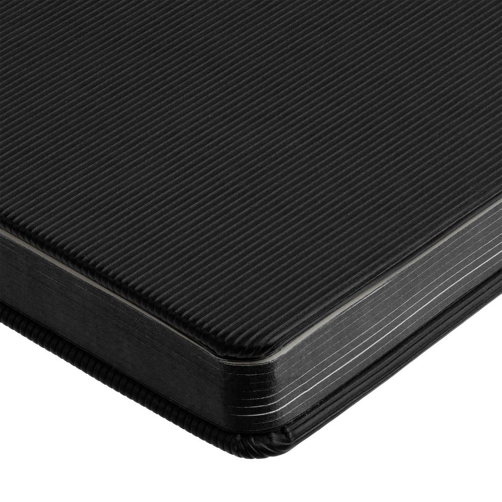 Ежедневник Grid, недатированный, черный / Миниатюра WWW (1000)