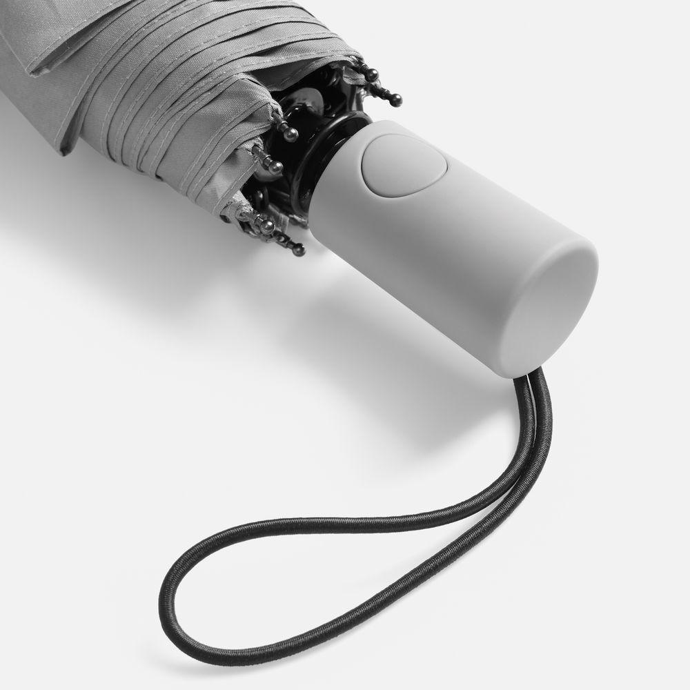 Зонт складной Hard Work с проявляющимся рисунком, серый / Миниатюра WWW (1000)