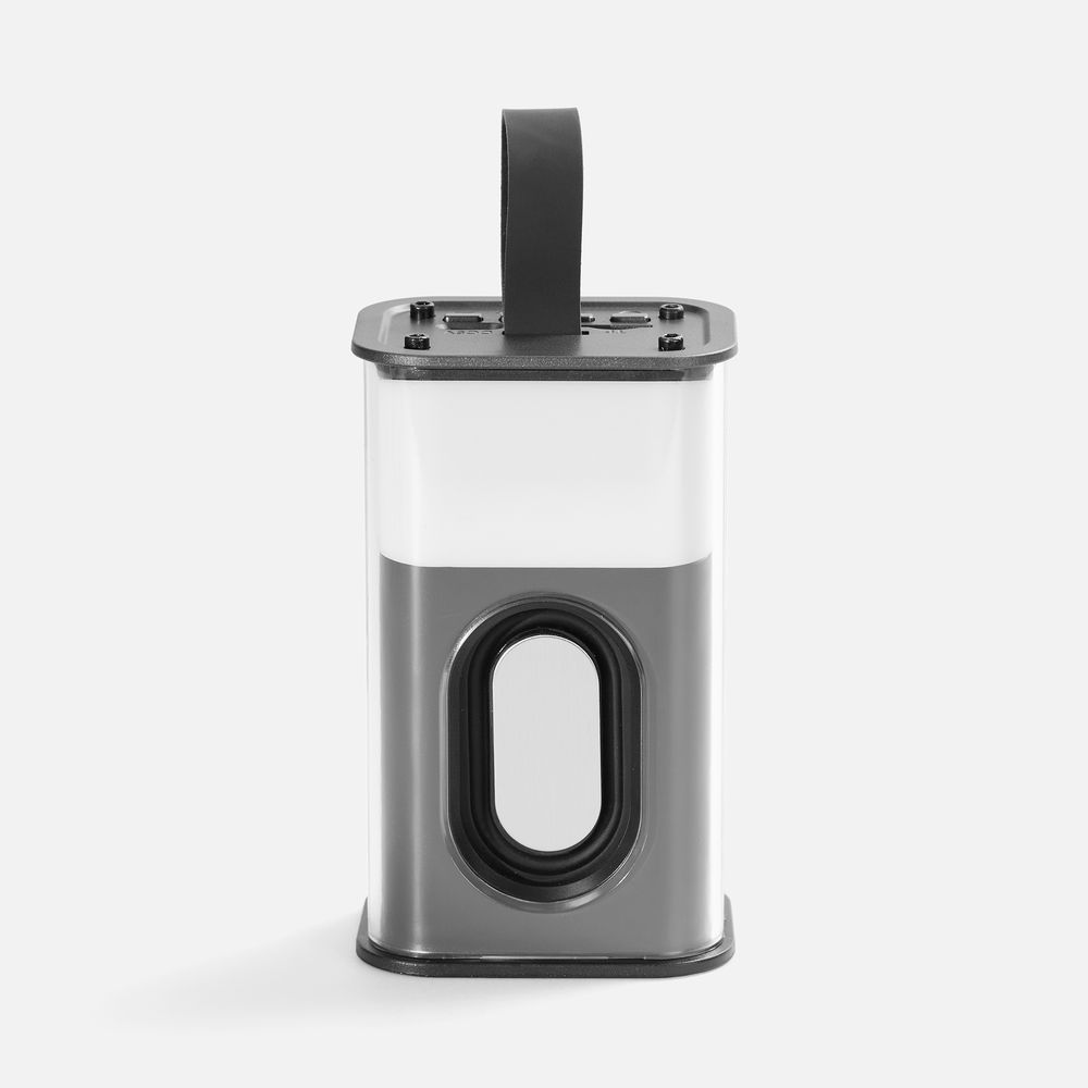 Bluetooth-колонка с подсветкой Groove, серая / Миниатюра WWW (1000)