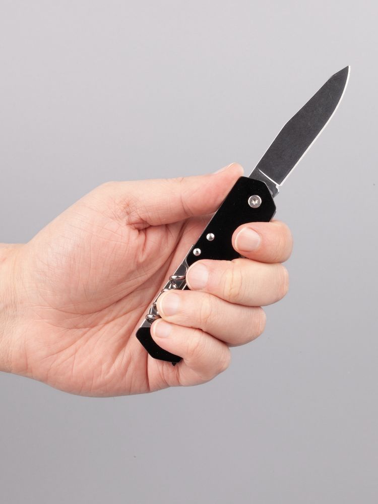 Туристический нож Liten Halp, черный / Миниатюра WWW (1000)