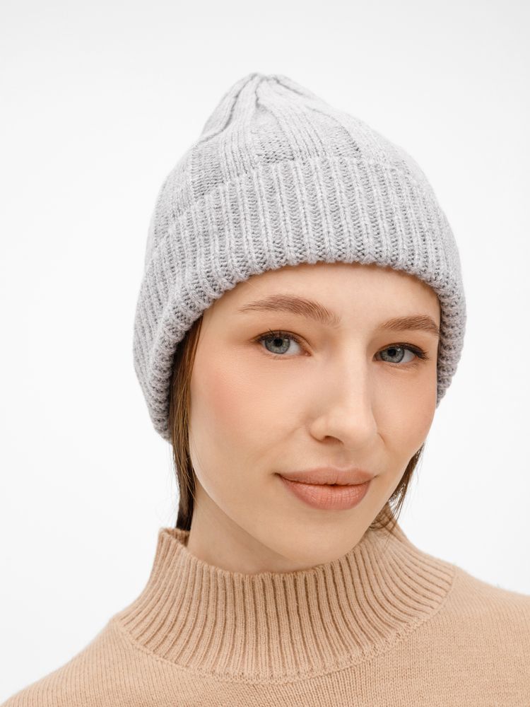 Шапка Bellish, светло-серый меланж / Миниатюра WWW (1000)