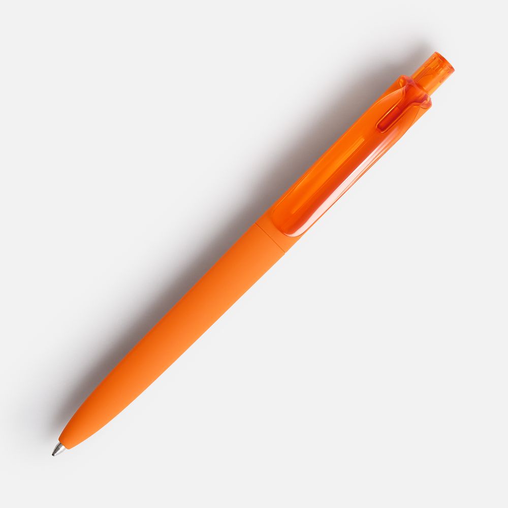 Ручка шариковая Prodir DS8 PRR-Т Soft Touch, оранжевая / Миниатюра WWW (1000)