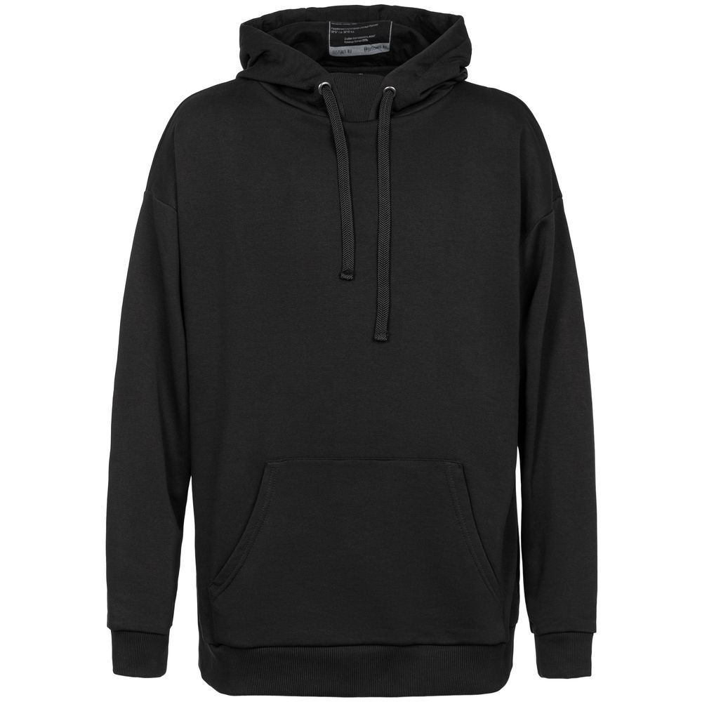 Худи оверсайз «Только свистни», черное / Миниатюра WWW (1000)