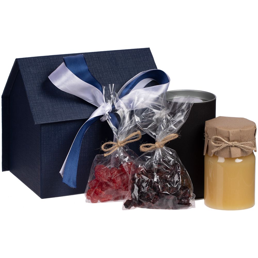 Коробка Homelike, синяя / Миниатюра WWW (1000)