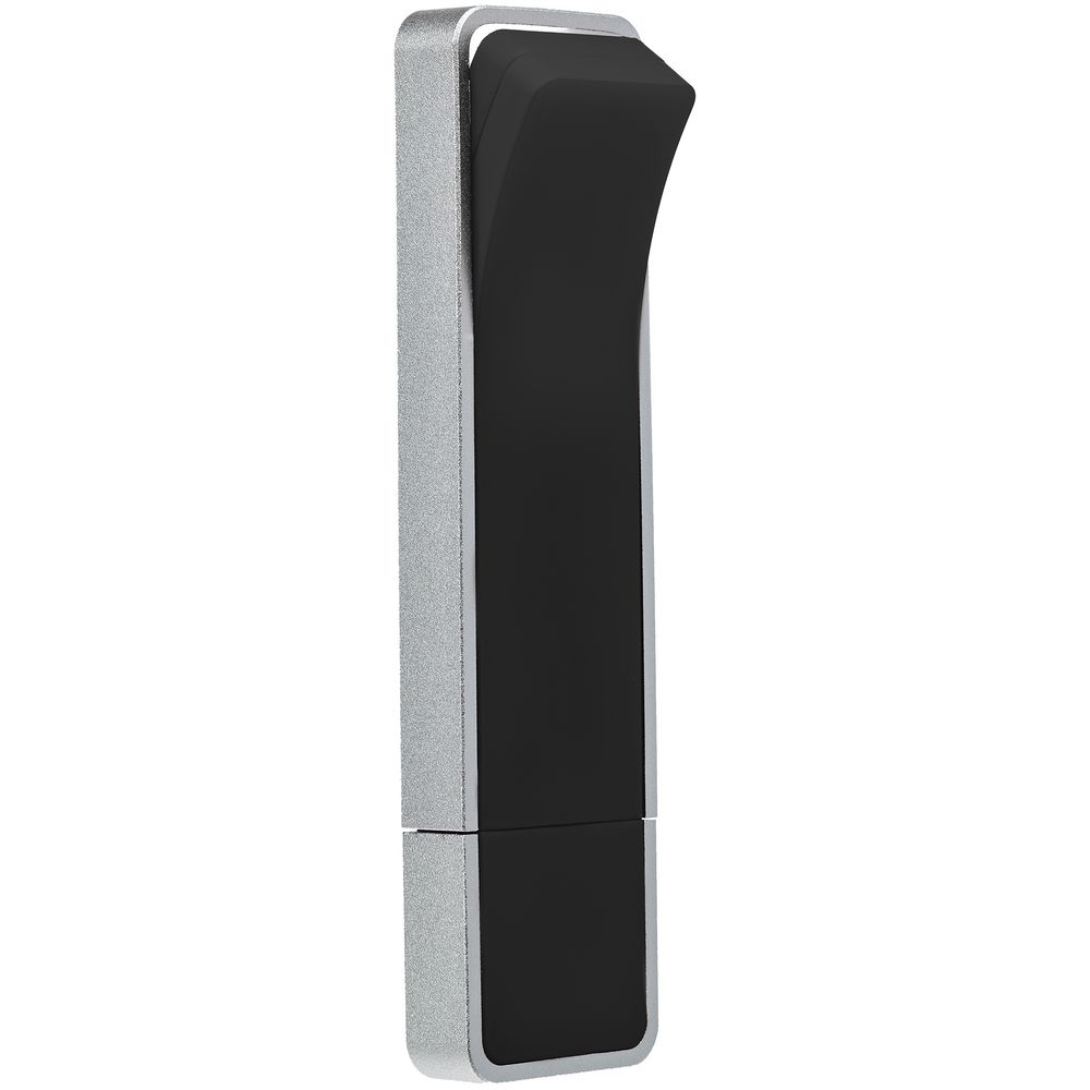 Флешка Uniscend Hillside, черная, 8 Гб / Миниатюра WWW (1000)