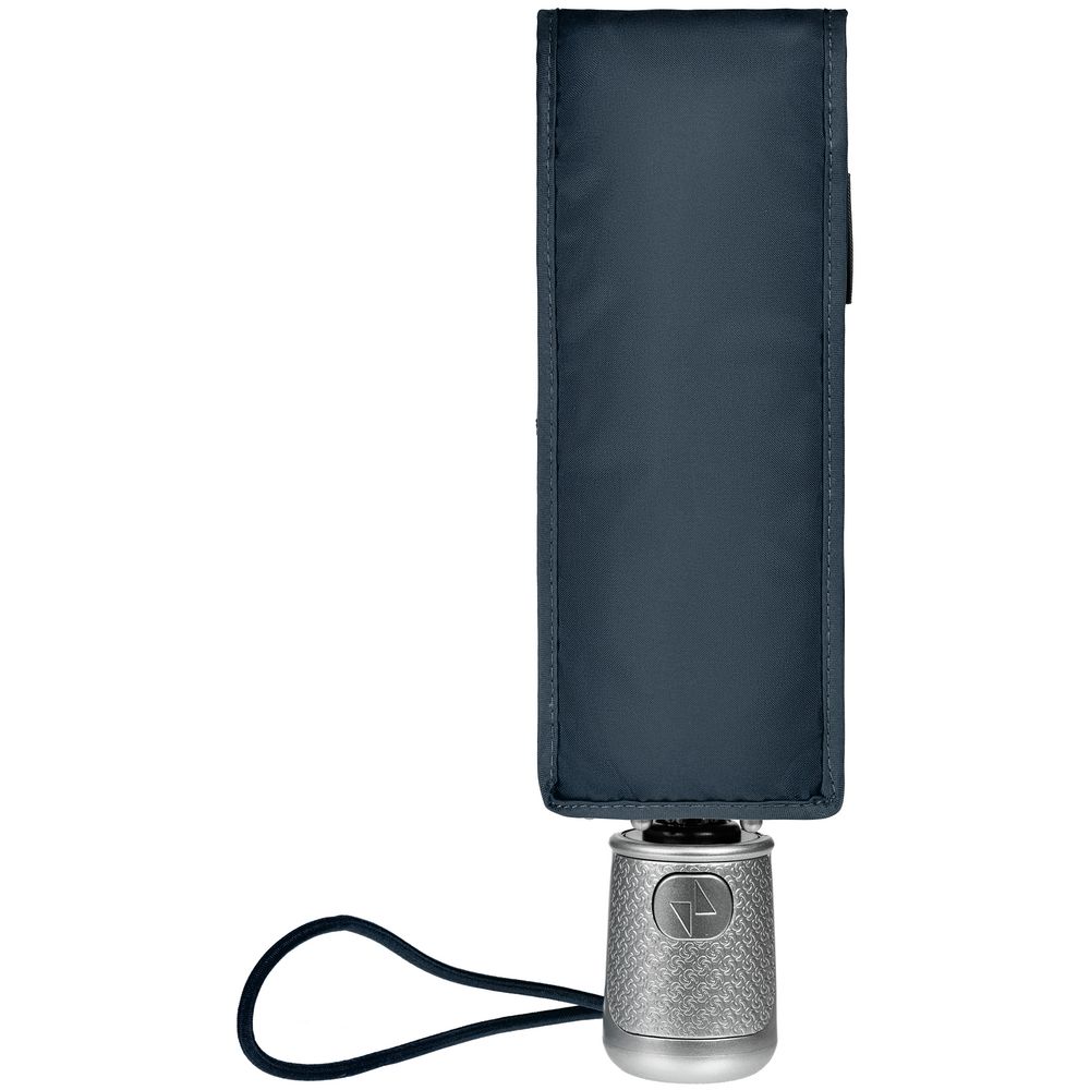 Складной зонт Alu Drop S, 4 сложения, автомат, синий / Миниатюра WWW (1000)