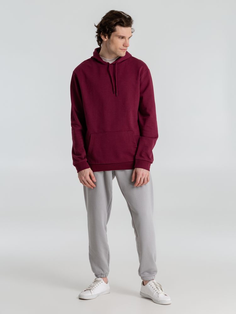 Толстовка с капюшоном унисекс Hoodie, бордовая / Миниатюра WWW (1000)