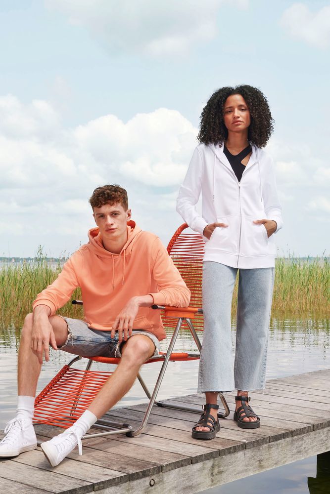 Толстовка унисекс Calipso, серый меланж / Миниатюра WWW (1000)