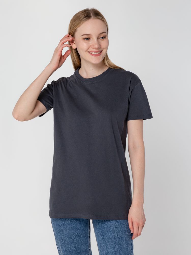 Футболка унисекс Regent 150, серая / Миниатюра модельного (1000)