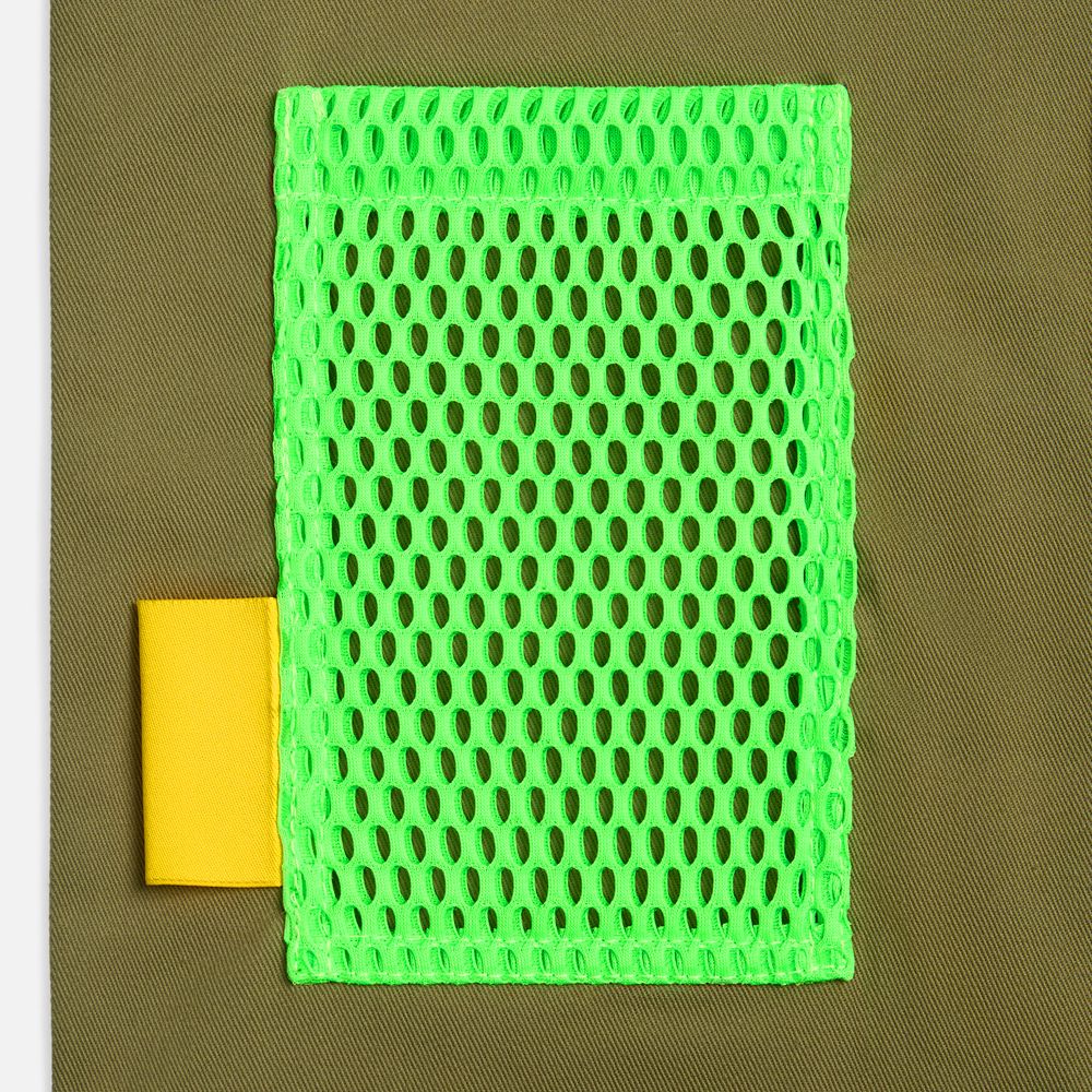 Лейбл тканевый Epsilon, L, желтый / Миниатюра WWW (1000)