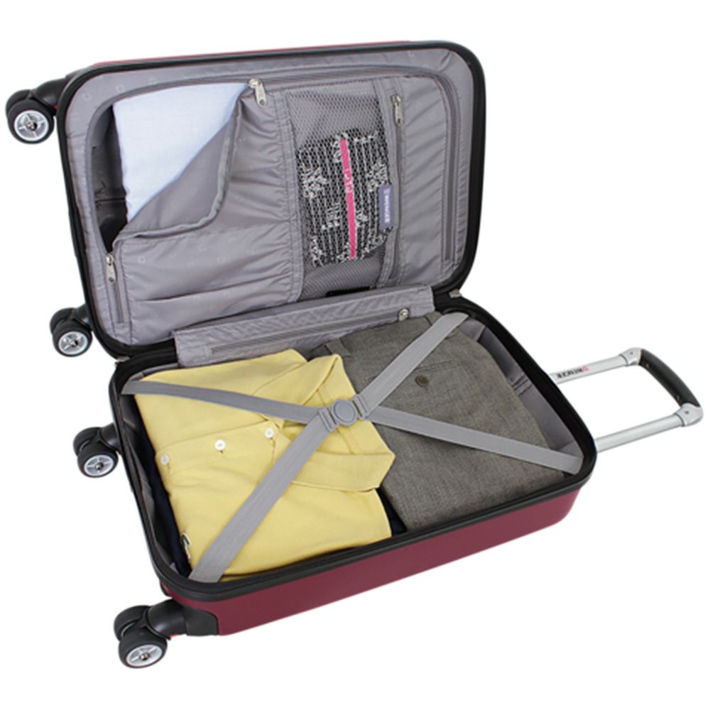 Чемодан для ручной клади Ridge S, бордовый / Миниатюра WWW (1000)