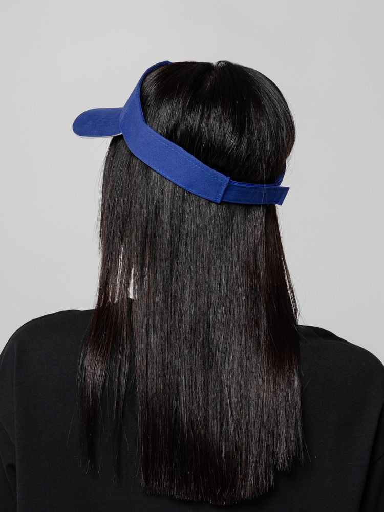 Козырек Active, ярко-синий с белым кантом / Миниатюра WWW (1000)