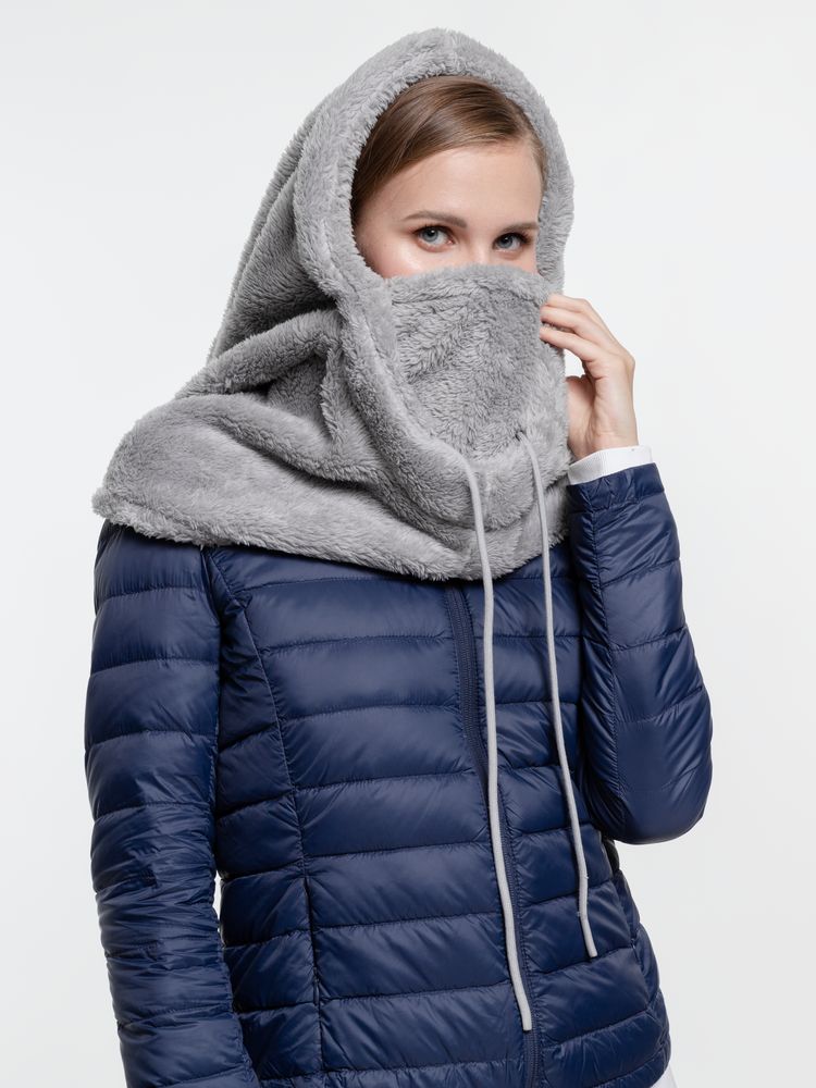 Балаклава-капюшон Flocky, серая / Миниатюра WWW (1000)