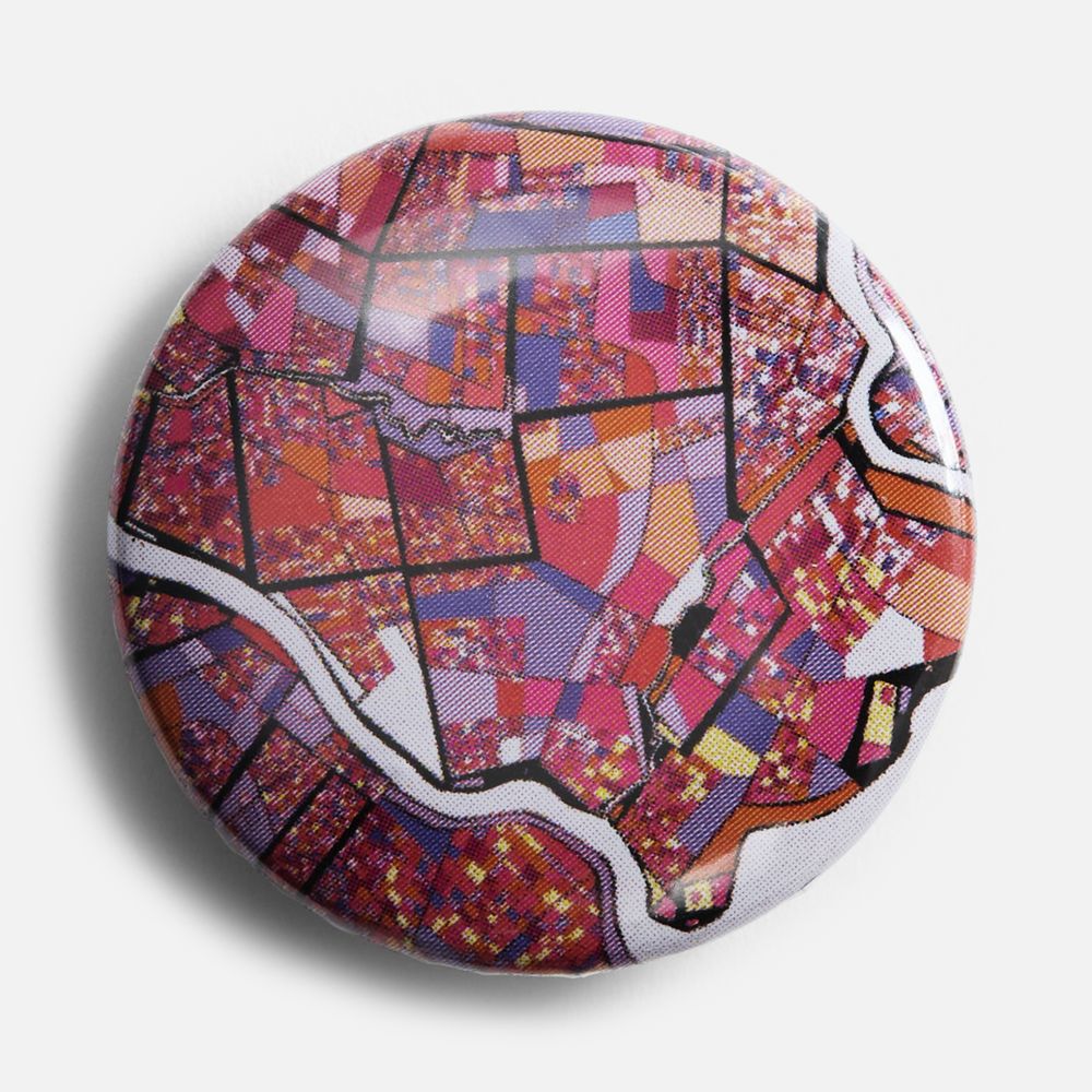 Значок закатной Pinback Print, S / Миниатюра нанесения (1000)