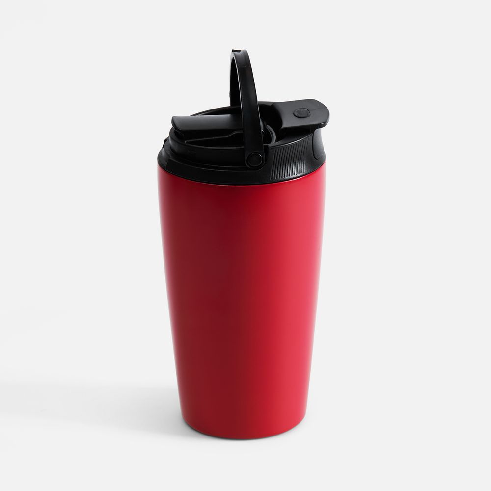 Термостакан с двумя поильниками Duetta, красный / Миниатюра WWW (1000)