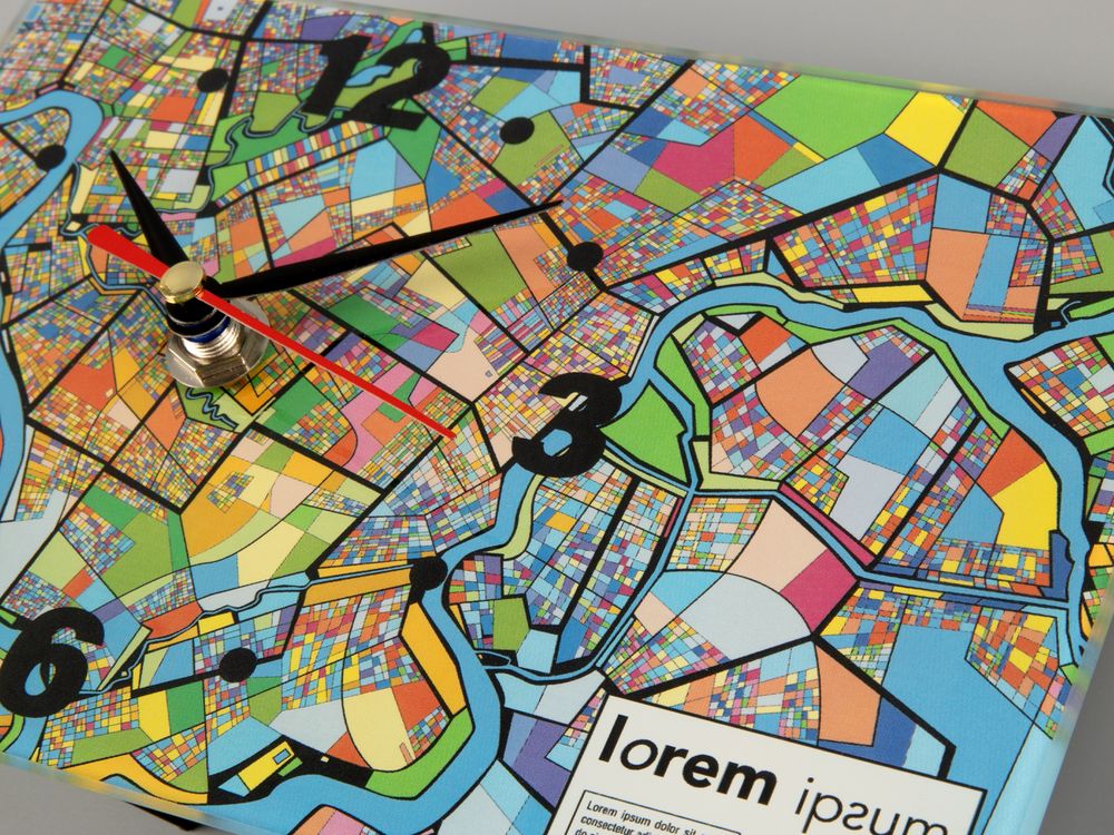 Часы настольные на заказ Uptime / Миниатюра WWW (1000)