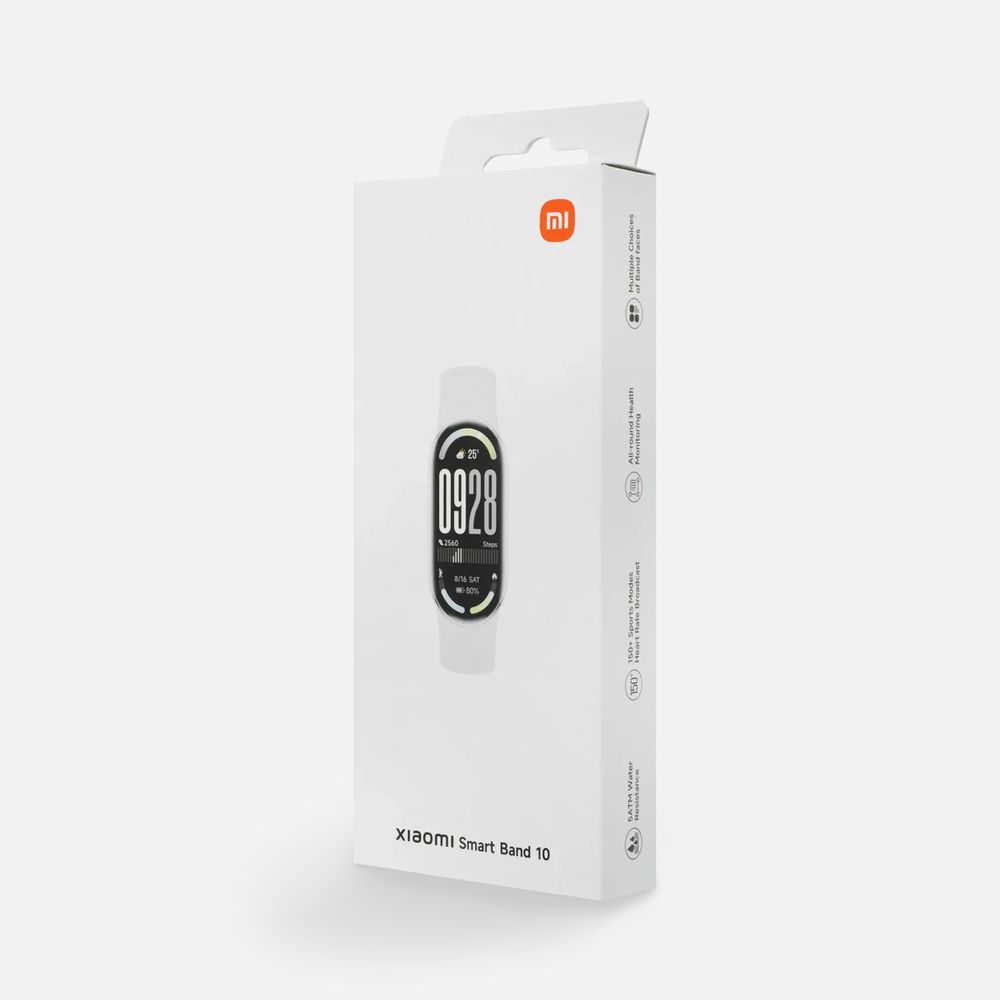 Фитнес-браслет Xiaomi Smart Band 10, черный / Миниатюра WWW (1000)