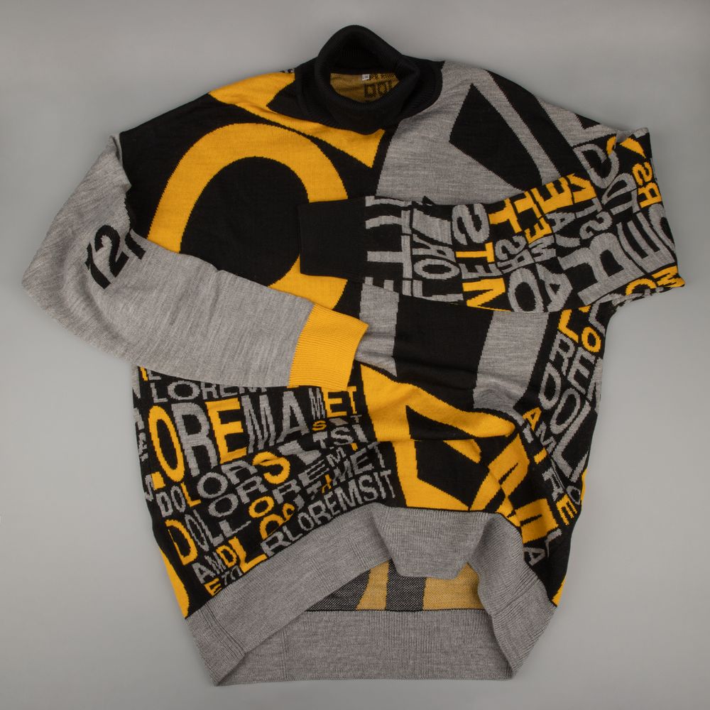 Свитер оверсайз на заказ Tricksy Net, полушерсть / Миниатюра WWW (1000)