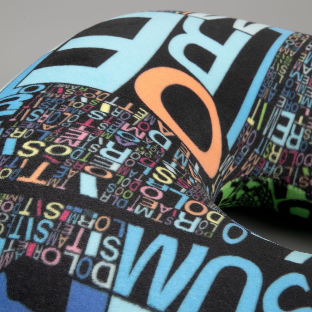 Подушка дорожная Kopf с печатью на заказ / Миниатюра WWW (1000)