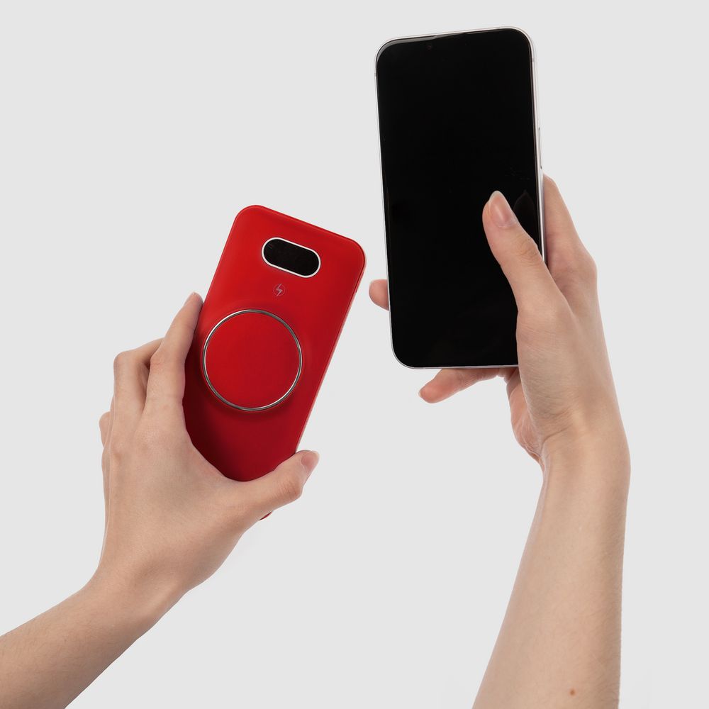 Аккумулятор Omni Qi 10000 мАч, ver.2, красный / Миниатюра WWW (1000)