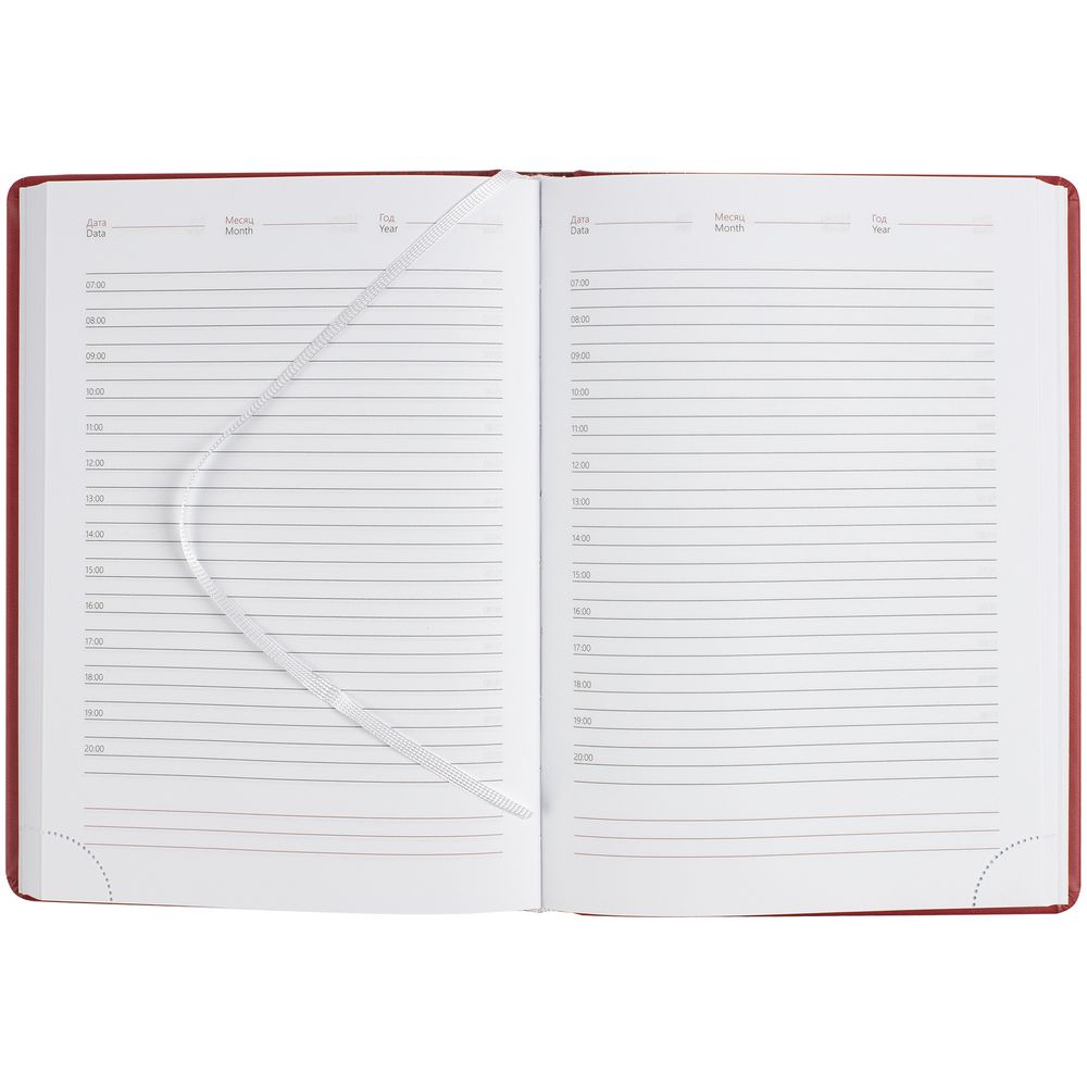 Ежедневник Brand, недатированный, черный / Миниатюра WWW (1000)