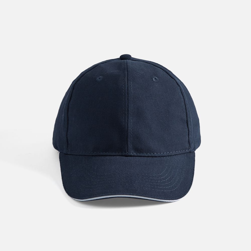 Бейсболка Buffalo, темно-синяя с белым / Миниатюра WWW (1000)