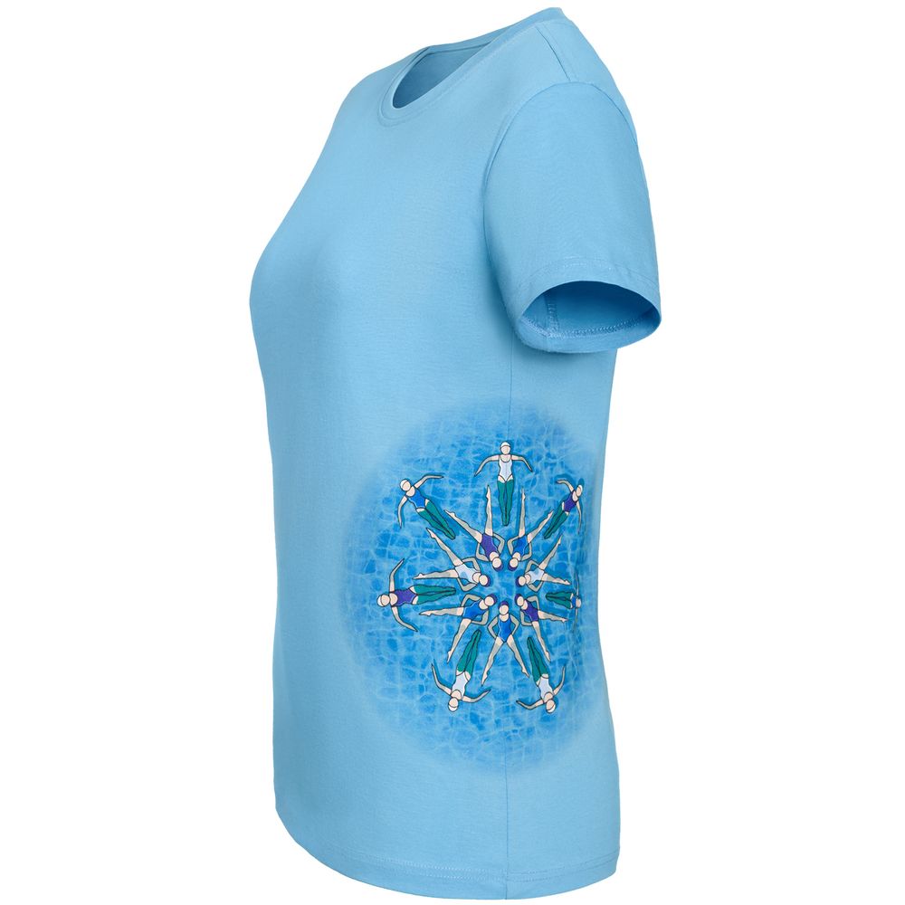 Футболка женская «Вместе и вовремя» / Миниатюра WWW (1000)