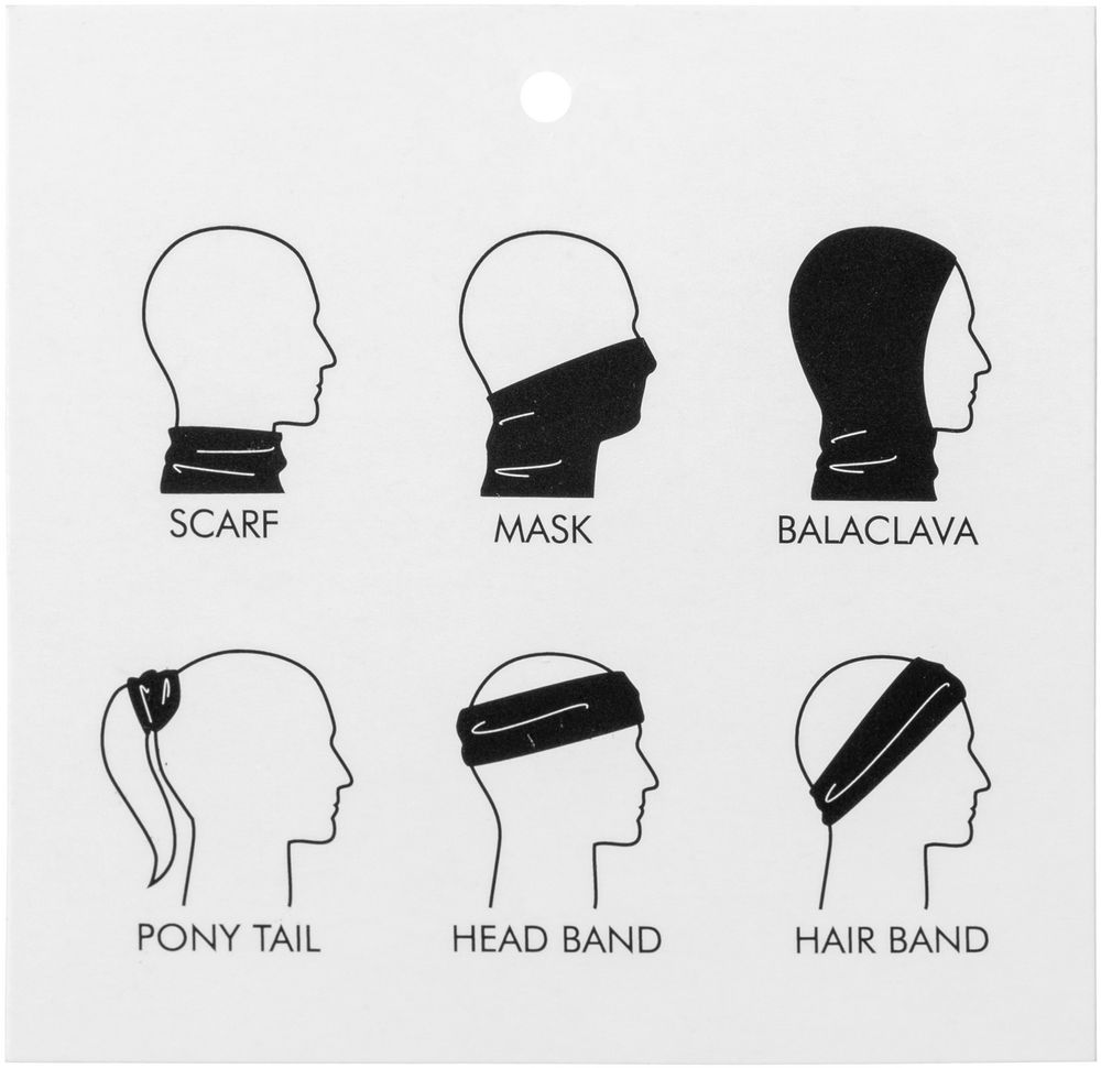 Многофункциональная бандана Bolt, оранжевый неон / Миниатюра WWW (1000)