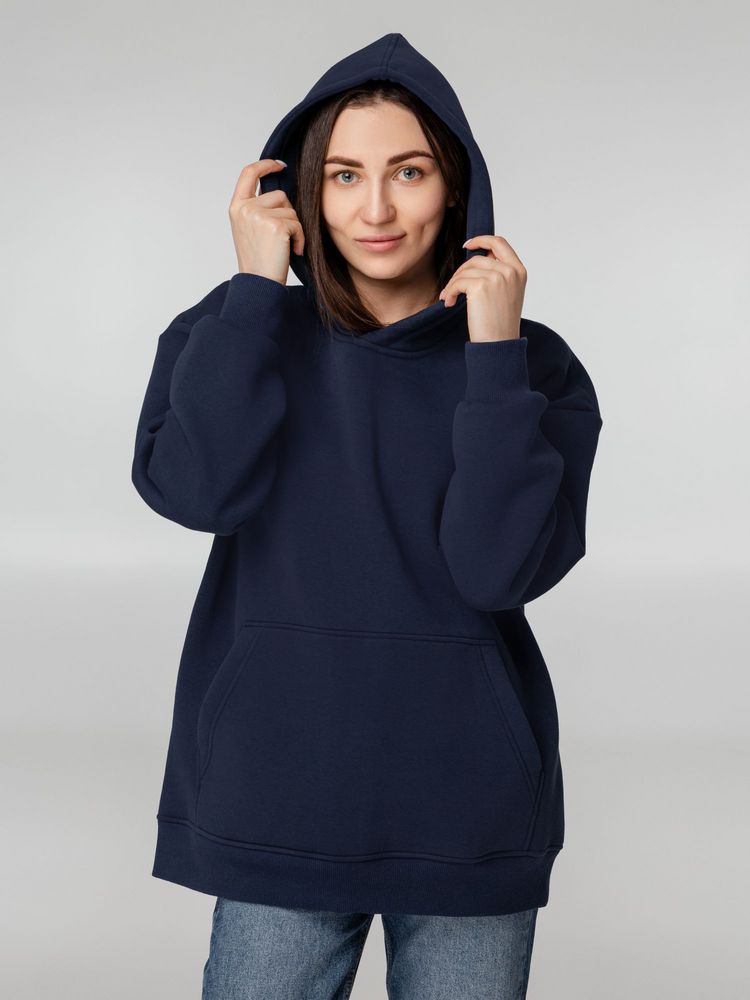 Худи Kulonga Oversize, темно-синее (кобальт) / Миниатюра WWW (1000)