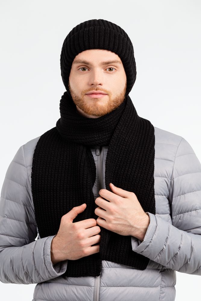 Шарф Nordkapp, черный / Миниатюра WWW (1000)