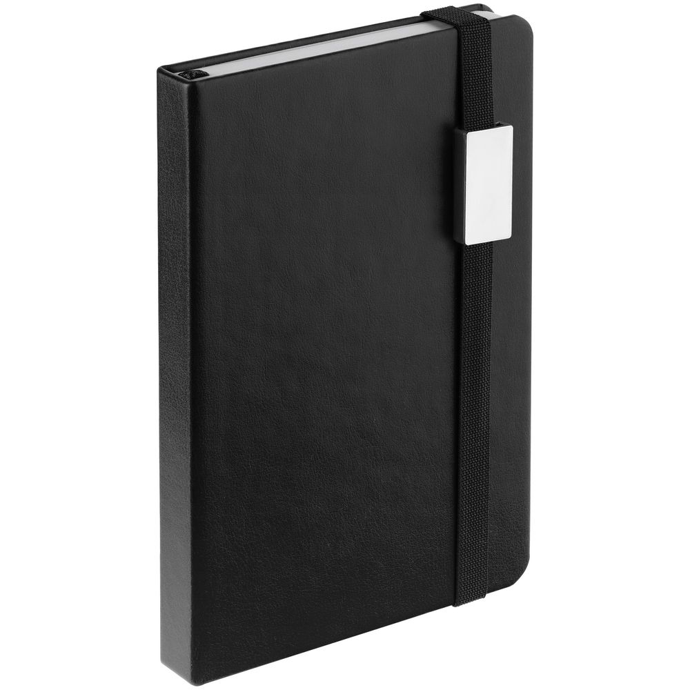 Ежедневник Replica Metal Mini, недатированный, черный / Миниатюра WWW (1000)