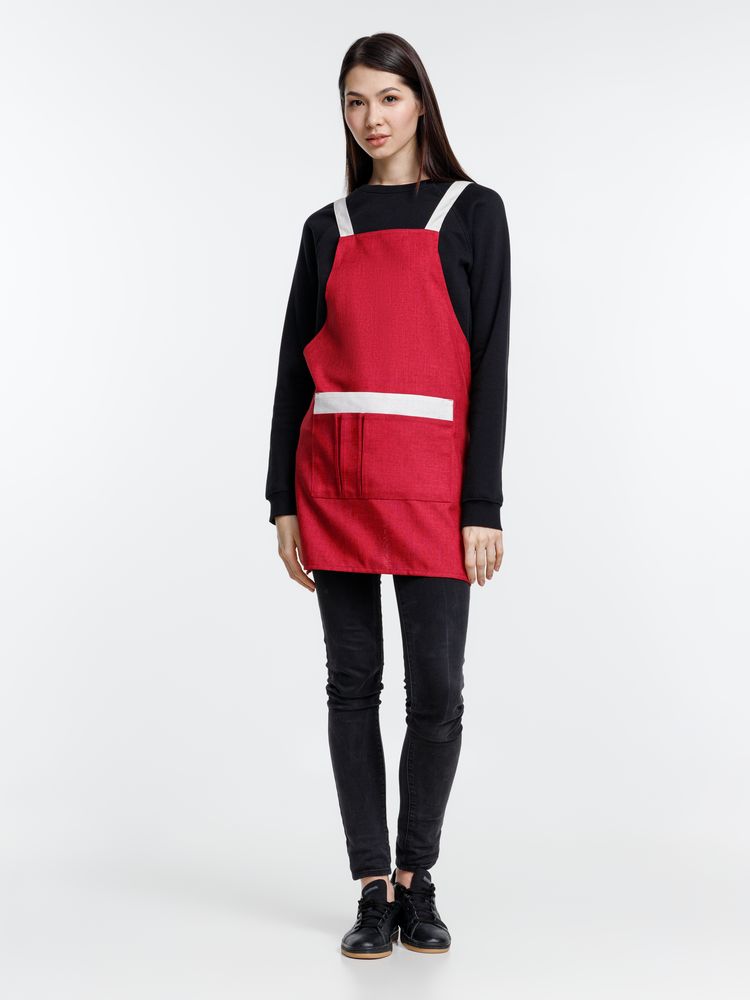 Фартук Settle In, красный / Миниатюра модельного (1000)