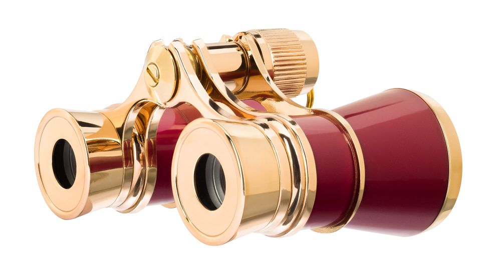 Театральный бинокль Broadway 325B, красный / Миниатюра WWW (1000)