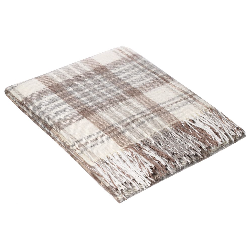 Плед «Берген», серый / Миниатюра WWW (1000)