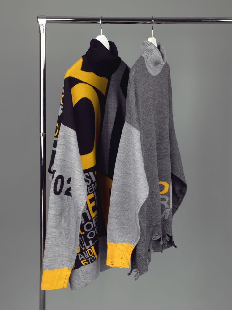 Свитер оверсайз Tricksy Net Grange на заказ, полушерсть / Миниатюра WWW (1000)