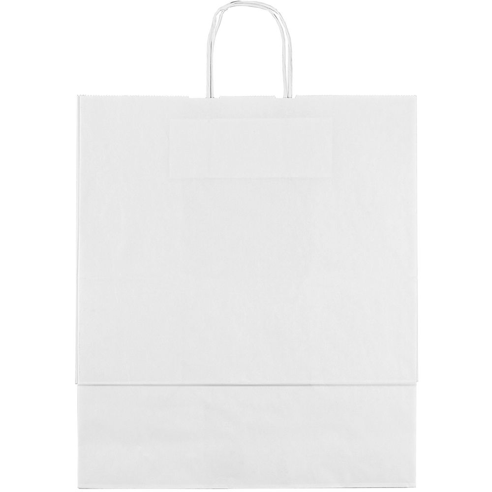 Пакет бумажный Willy, большой, белый / Миниатюра WWW (1000)