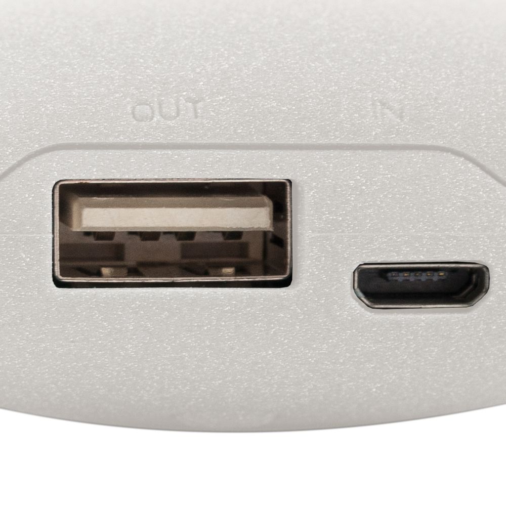 Внешний аккумулятор Pebble 5200 мАч, светло-серый / Миниатюра WWW (1000)