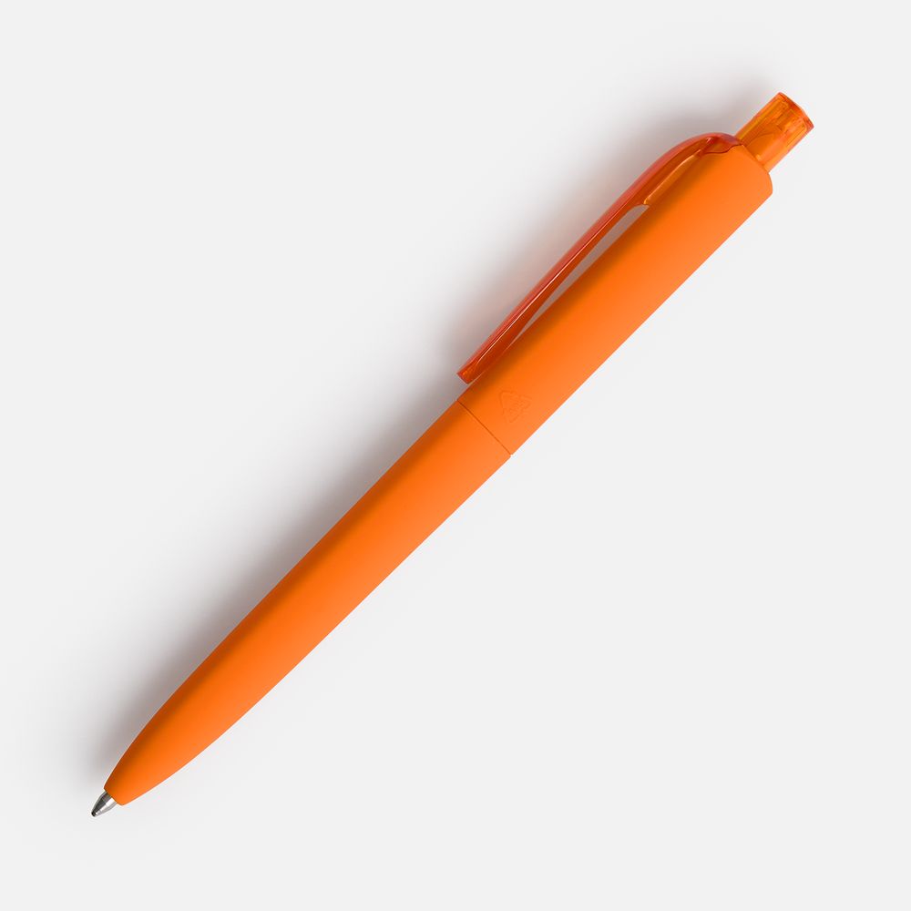 Ручка шариковая Prodir DS8 PRR-Т Soft Touch, оранжевая / Миниатюра WWW (1000)