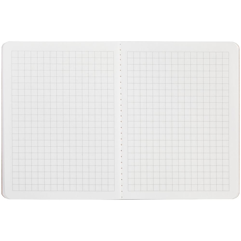 Блокнот Sandy, в клетку, крафт / Миниатюра WWW (1000)