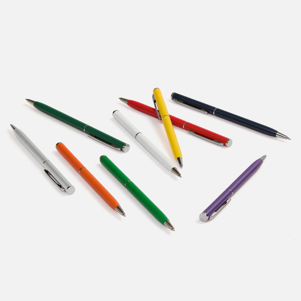 Ручка шариковая Hotel Chrome, ver.2, матовая темно-зеленая / Миниатюра WWW (1000)