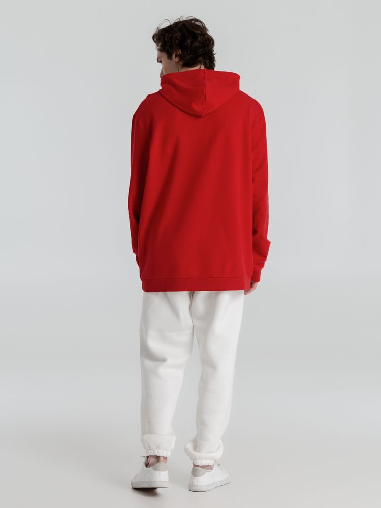 Толстовка с капюшоном унисекс Hoodie, красная / Миниатюра WWW (1000)