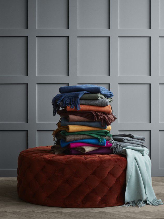 Плед Classic, бордовый / Миниатюра WWW (1000)