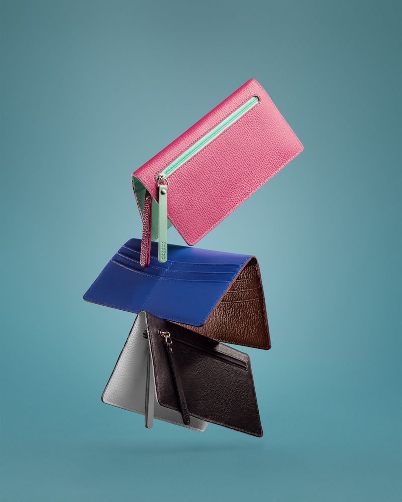 Кошелек sideWide, розово-мятный / Миниатюра WWW (1000)